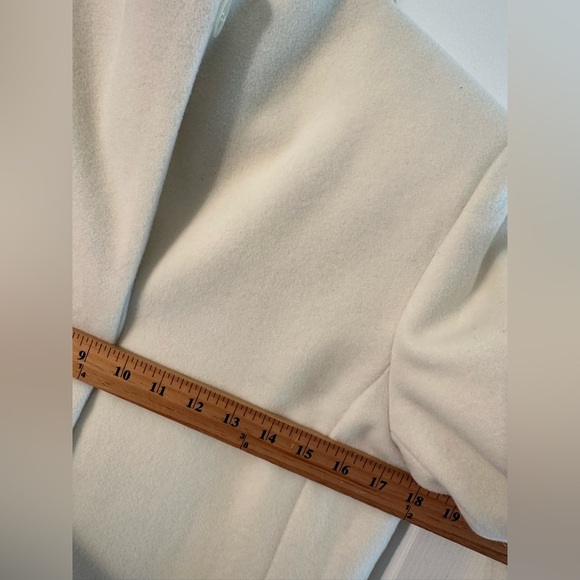 MARVIN RICHARDS 6P Wool Cashmere Dress Coat Italian Fabric Mandarin Collar LUXE - Picture 12 of 14